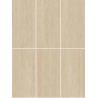 Buy cheap Light Yellow Travertine Finish 60x120cm Outside Matt Antique Curtain Wall Tile For Building from wholesalers