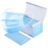 Buy cheap Antibacterial 3 Ply Disposable Mouth Mask 17.5*9.5cm With Elastic Ear Loop from wholesalers