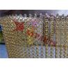 Buy cheap 2000mmx2100mm Aluminum Chain Screen With Hanger For Hotel Hall Divider from wholesalers
