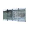 Buy cheap 4 Gang Mansory Steel Conduit Box 1.60mm Thickness Zinc Plated 1/2" 3/4" from wholesalers