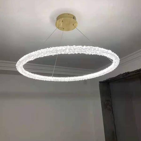 Buy cheap Luxury Living Room Crystal Chandelier Modern Home Decor Circle bedroom chandelier(WH-CY-221) from wholesalers