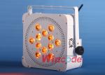 Battery Operated Outdoor Lights , Portable Stage Lighting RGBWA + UV Six In One