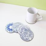 Eco Friendly 90x90mm Dye Sublimation Blanks For Beer Coffee