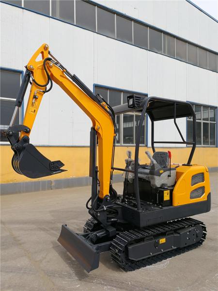 Buy cheap Compact Mini Excavator With Break Hammer Steel Type Mini Excavator Rotating Bucket from wholesalers