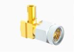 2.92mm K Male Right Angle Coax Connector Stainless Steel for 2# Semi-Flex mmW
