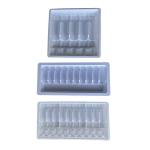 1ml 2ml 5ml 10ml PET Ampoule Tray Water Injection Ampoule Packaging Tray