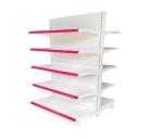 Factory custom metal gondola gourmet shop metal display rack