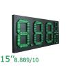 Buy cheap RS485 5000mcd 24in Led Gas Price Display Iron Cabinet from wholesalers