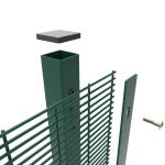 heavy gauge small hole welded wire mesh fence for Anti climb security fence 358