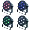 Buy cheap Cheap Price 7x10W 4in1 DMX Stage Plastic LED Flat Par Light RGBW from wholesalers