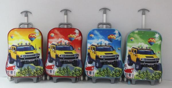 Buy cheap Hot sale EVA 3D carton trolley bag for Kids from wholesalers