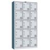 Buy cheap Fifteen Door Metal Office Lockers Metal Base H1850 X W900 X D420 Mm Size from wholesalers