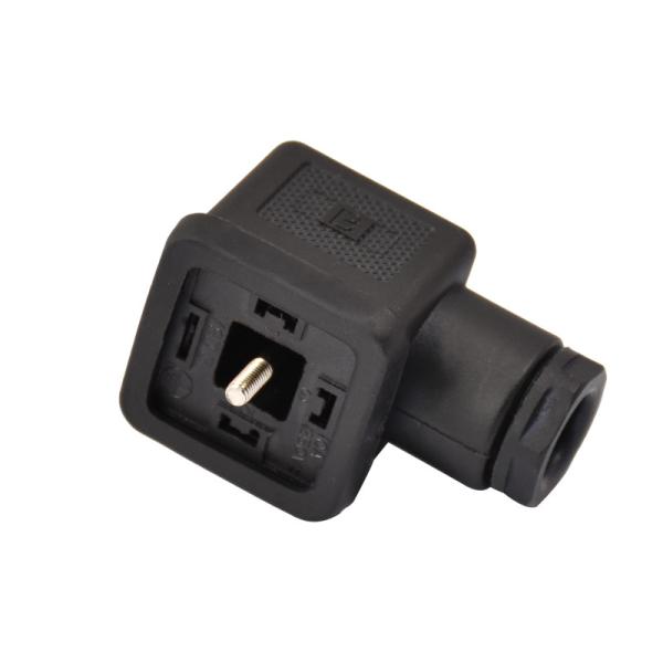 10A 250V Solenoid Valve Connector DIN43650A Screw M3 Plug Base LED Waterproof