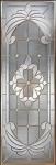 Buy cheap 62in 31in Decorative Leaded Glass Coloured Glass Window Zinc Patina from wholesalers