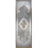 Buy cheap chrome caming decorative door glass 1" from wholesalers