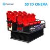 Buy cheap Electric 7D 5D Cinema Simulator For Home Theater With Leg Sweep from wholesalers