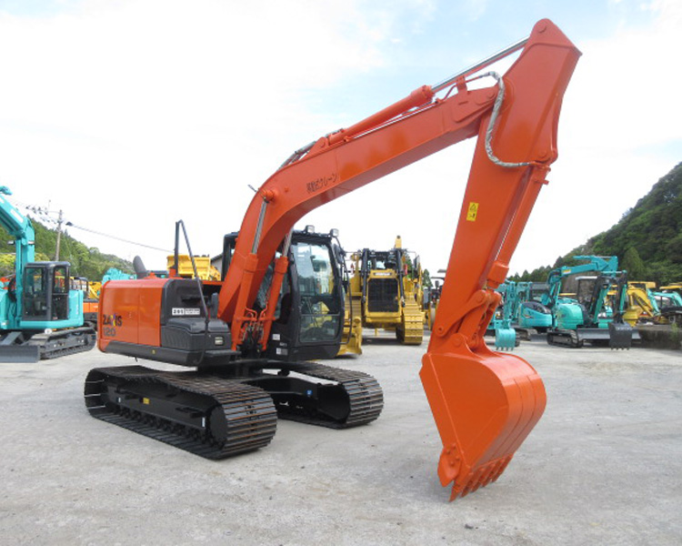 Japan Original Hitachi EX120 Used Excavator Zaxis 120 With Radiator