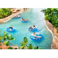 Buy cheap Large Rafting Lazy River Water Park / Wild Mountain Water Park PLC Control product
