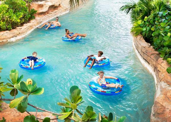 Buy cheap Large Rafting Lazy River Water Park / Wild Mountain Water Park PLC Control from wholesalers
