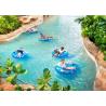 Buy cheap Large Rafting Lazy River Water Park / Wild Mountain Water Park PLC Control from wholesalers