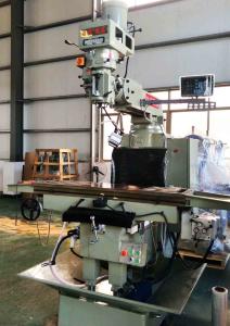 China 3HP / 5HP Spindle Turret Type Milling Machine 0.002mm Accuracy 1400KG Weight on sale