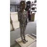 Buy cheap Stainless Steel Sculpture Figure Statue-Reflection from wholesalers