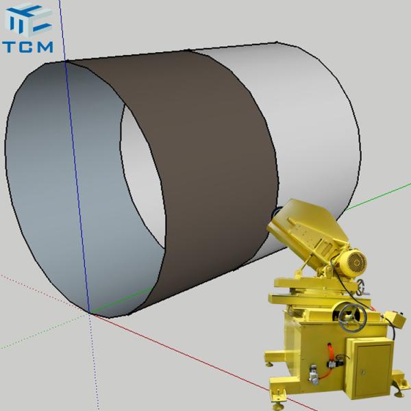 Buy cheap Body Circular Welded Seam Polishing Grinding Machine Steel Tank Shell Vessel from wholesalers