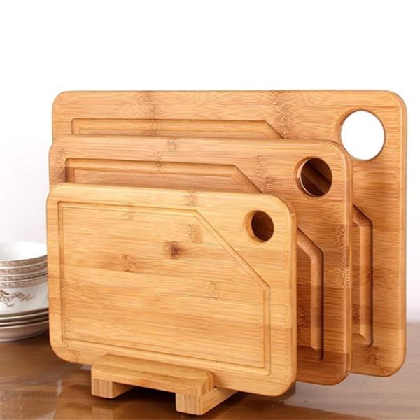 Buy cheap Experience the Benefits of BAMBOO Three-Piece Kitchen Cutting Board Set for Chopping from wholesalers