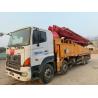 Buy cheap 2012 concrete pump truck 49 meters using Hino chassis, excellent performance direct sale inventory from wholesalers