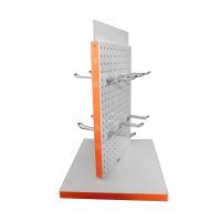 Buy cheap Customized Logo 380mm Width 589mm Height Pegboard Tool Rack Floor Standing product