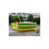 Buy cheap Cute White Bunny Rabbit On The Grass Inflatable Bouncer Combo , Blow Up Amusement Park With Blower from wholesalers