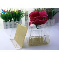 Buy cheap Valentine ' S Fresh Rose Transparent Gift Box , Acrylic Flower Case Chemical product