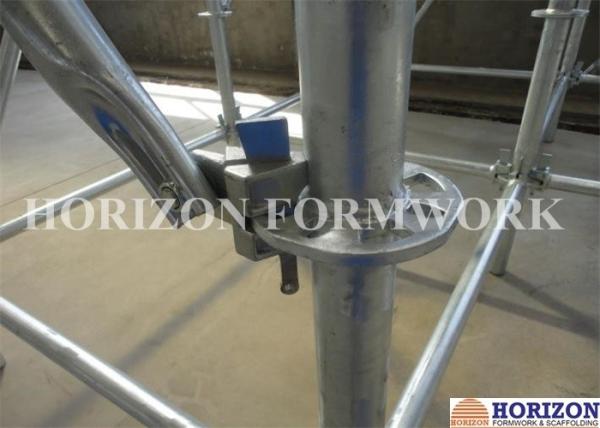 Buy cheap Flexible Ringlock Scaffolding System , Wedge Lock Scaffolding High Stability from wholesalers