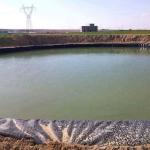 Waterproof Plastic Pond Liner 1.0mm HDPE Geomembranes within Length 50-200m