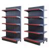 Buy cheap Durable Shop Retail Shelf Gondala Rack Load Weight 100kg / Layer Black from wholesalers