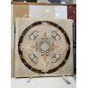 Buy cheap Deluxe Interior Lobby Water Jet Medallion Flower Marble Petterns Decorative Wall from wholesalers