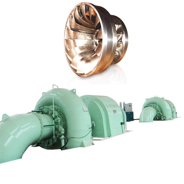 Buy cheap 100kw~20mw Francis Turbine Generator Small Water Turbine Hydro Generator from wholesalers