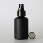 Petg Cosmetic Spray Bottle 120ml Black Color Frosted Surfacefor Liquid