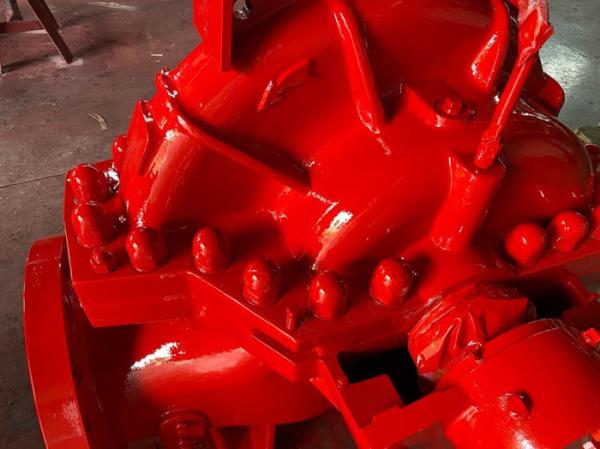 Quality NFPA20 Horizontal Split Case Fire Pump For Schools / Supermarkets 1500gpm@300 Feet for sale