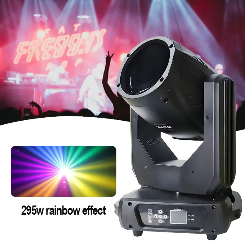Working Temperature C 30 60 295W 14r Moving Head Beam Light for Stage Wedding RGBW