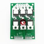 15A Brushless DC Motor Driver , Hall Effect 3 Phase Induction Motor Controller