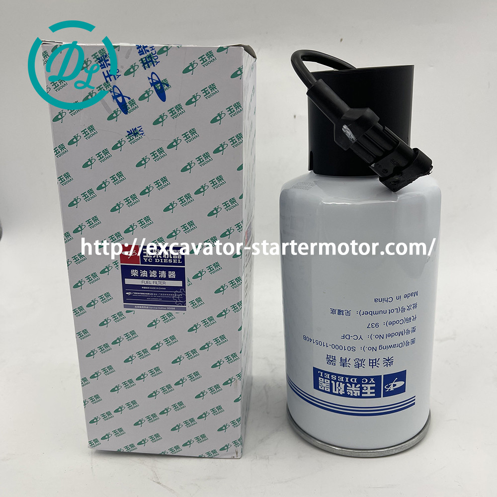 Excavator Fuel/Water Filter Element S01000-1105140B 3001701 Yuchai