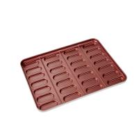 Buy cheap PTFE Non Stick 670x511x40mm Hot Dog Bun Baking Pan product