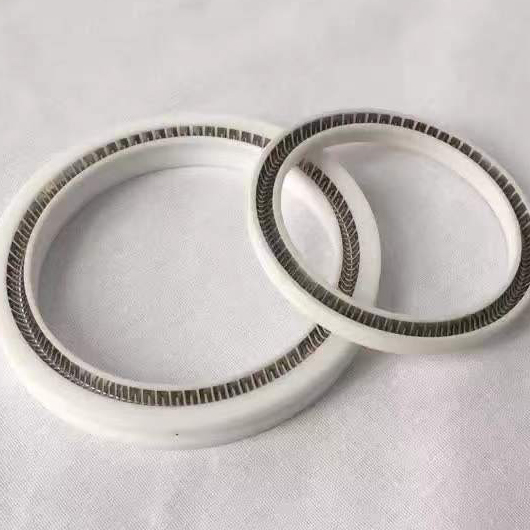 50*60*5.3 PTFE Spring Energized Seal Withstand Voltage With High Temperature Resistance
