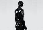 Woman Full Boday Matt Black Clothing Display Mannequin With Different Poses