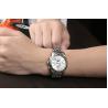 Buy cheap KINYUED J015-2 Luminous OEM Custom Watches Waterproof Stainless Steel Strap Automatic Mechanical Men's Watch from wholesalers