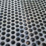 ASTM 304 Perforated Stainless Steel Sheet Hot Rolled Plate Round Hole 10mm