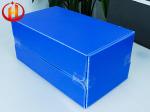 Recyclable Blue Corrugated Plastic Shipping Boxes 400GSM - 1200GSM