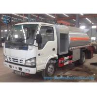 Buy cheap ISUZU 4x2 Fuel Oil Tank Trailer Carbon Steel 4000 L Refuel Tanker Truck product