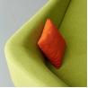 Buy cheap V Shaped Office Lounge Sofa 800Hmm Comfortable Fabric For Office Room from wholesalers